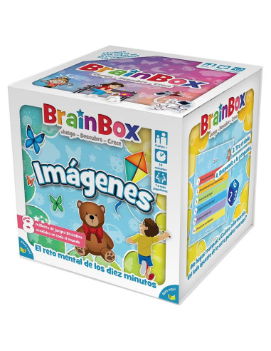 Juego mesa brainbox imágenes pegi 4