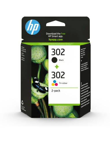 Multipack hp x4d37ae nº302 negro y