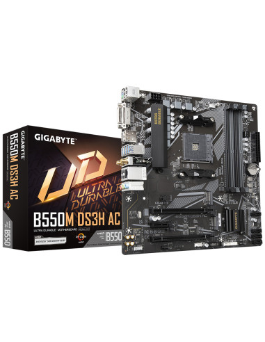 Placa base gigabyte b550m ds3h ac